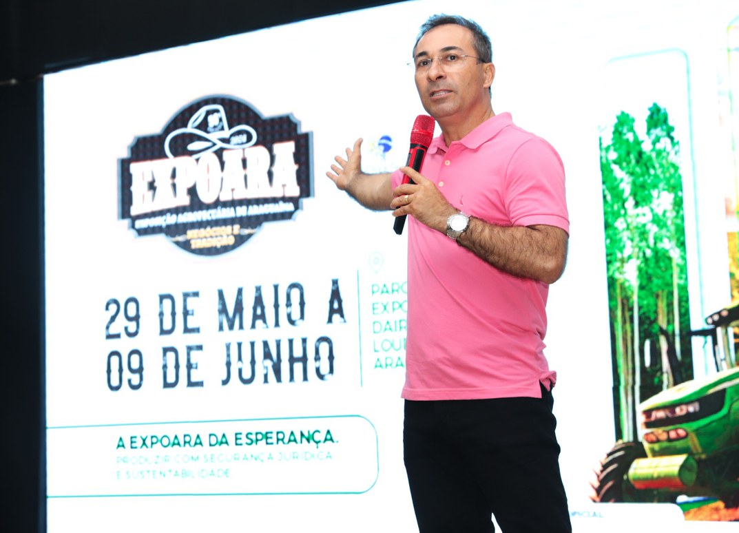 “Araguaína é a cidade das oportunidades”, reforça Wagner durante lançamento da 56ª Expoara