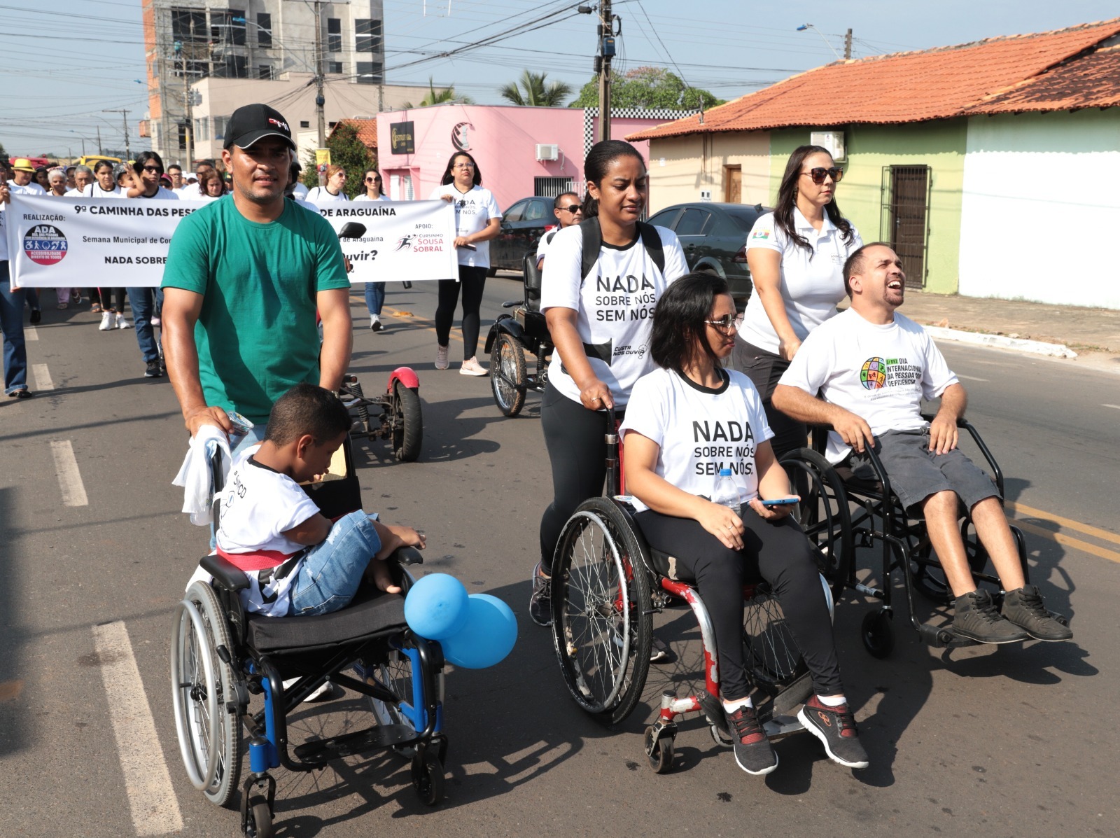 Em setembro, prefeitura e associação realizaram a 5ª Semana Municipal de Conscientização da Pessoa com Deficiência, que contou com audiência pública, fórum, caminhada, entre outras ações