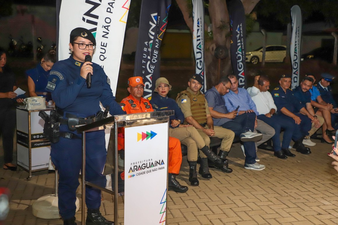 Araguaína vive momento histórico com a posse de Isabella Arruda no comando da Guarda Municipal