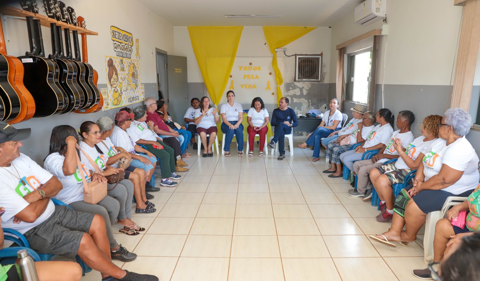 A roda de conversa reforçou a importância de escolhas simples no dia a dia, que ajudam a prevenir complicações do diabetes e garantem mais qualidade de vida.