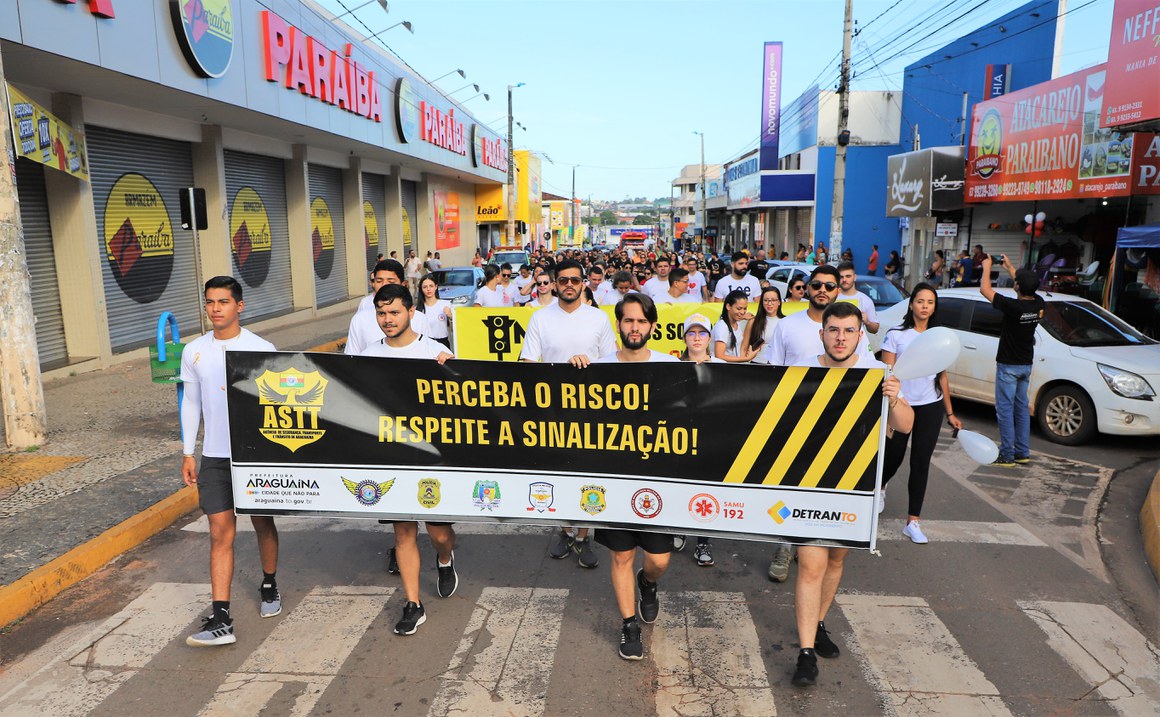 Maio Amarelo: durante todo o mês, órgãos de segurança de Araguaína promoverão ações por um trânsito mais seguro