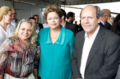 Dimas participa de posse da presidenta Dilma Rousseff