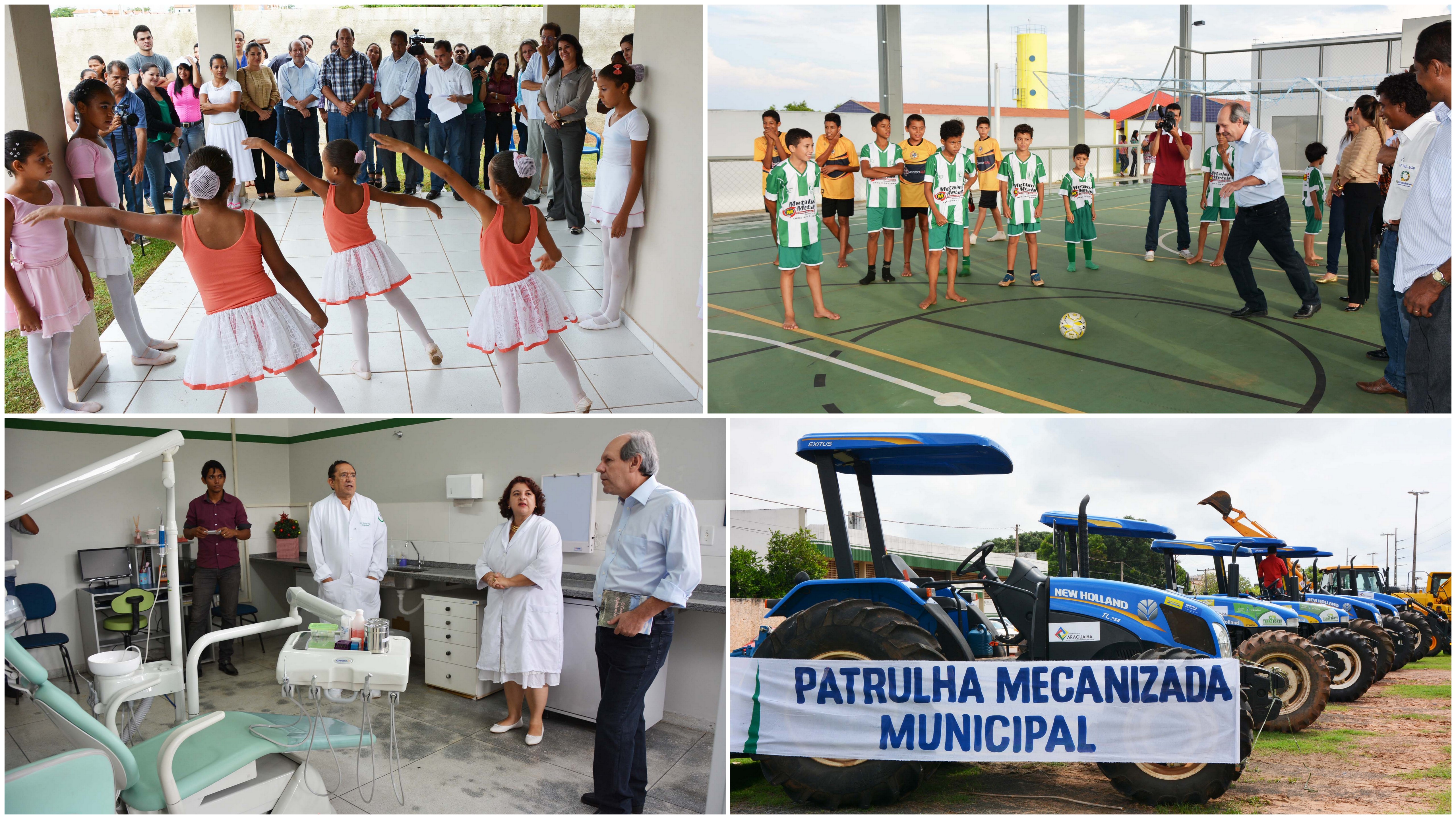 Em comemoração aos 56 anos de Araguaína, Prefeitura entrega várias obras para comunidade