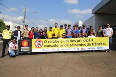 Blitz educativa sobre trânsito em Araguaína mobiliza sociedade