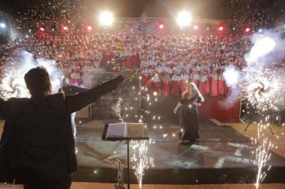 Cantata com 700 vozes inicia atividades na Vila de Natal em Araguaína