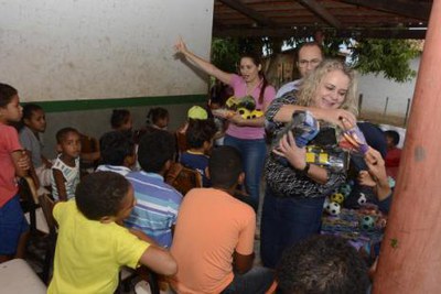 Mais crianças recebem ação do Projeto “Brinquedos para Brincar” em Araguaína