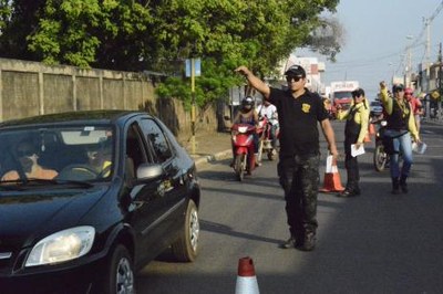 Blitzen conscientizam sobre acidentes no trânsito em Araguaína