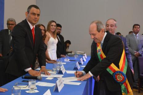 Dimas inicia novo mandato priorizando ações de Segurança Pública