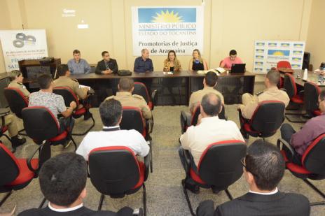 Entidades de Segurança Pública de Araguaína discutem revitalização da Feirinha