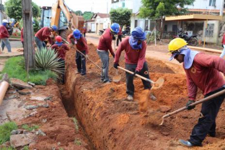 Mais de 20 bairros de Araguaína já contam com rede de esgoto
