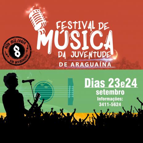 Prefeitura divulga selecionados para Festival de Música da Juventude