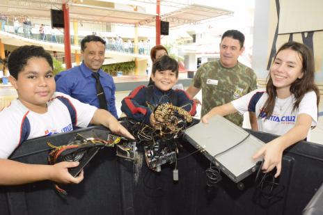 Prefeitura é parceira de campanha que recolhe lixo eletrônico em Araguaína