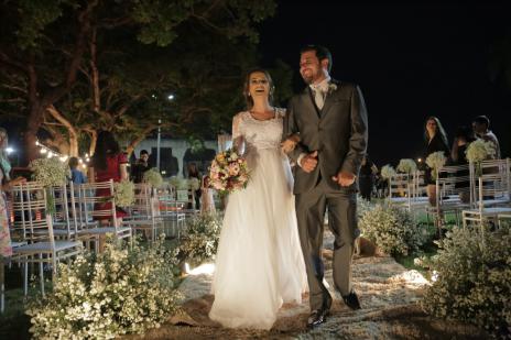 Primeiro casamento no Parque Cimba encanta noivos e visitantes