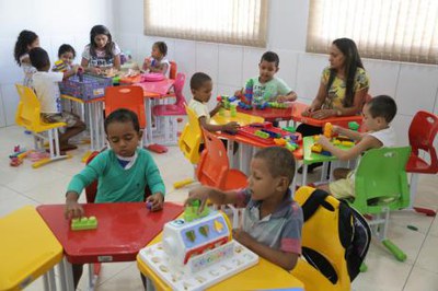 Comunidade aprova novas instalações da creche do Setor Itaipu