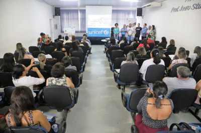 Evasão escolar é tema de capacitação do Selo UNICEF em Araguaína