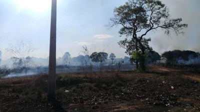 Fiscalização ambiental municipal leva autor de queimada à prisão