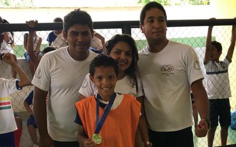 Olimpíadas realizam sonho de crianças do campo de conhecer um ginásio
