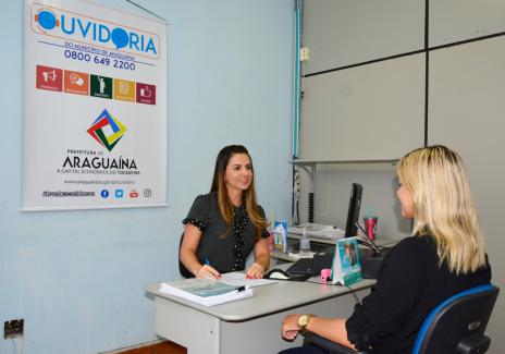 Prefeitura implanta Ouvidoria para atender aos cidadãos de Araguaína