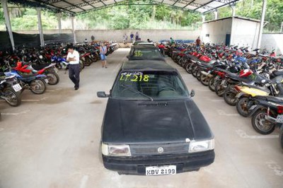 Veículos que vão a leilão já podem ser visitados em Araguaína