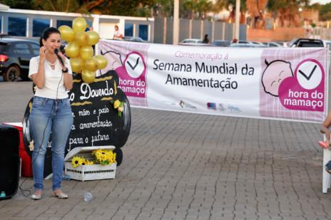 Agosto Dourado segue com programação nas unidades de saúde de Araguaína