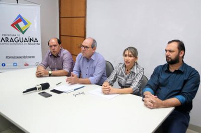Dimas anuncia data e edital do Concurso Público do Quadro Geral de Araguaína e Guarda Municipal
