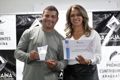 Pela primeira vez, vendedor de salgado e suco ganha Prêmio Contribuintes Araguaína