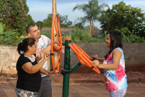 Vandalismo prejudica uso de academias ao ar livre em Araguaína