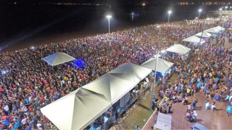Via Lago recebe estrutura e decoração de Carnaval nesta quinta e sexta-feira