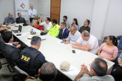 Dimas realiza primeira reunião para integração da segurança pública em Araguaína