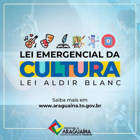 Empresários e artistas de Araguaína terão live sobre acesso ao auxílio federal à cultura