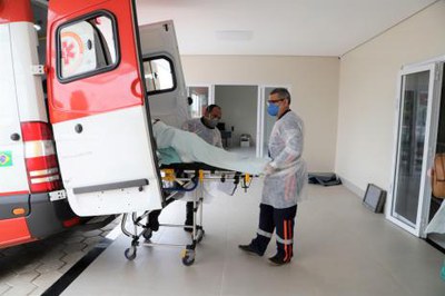 Pacientes com covid 19 são transferidos para nova Unidade do Hospital Municipal de Araguaína