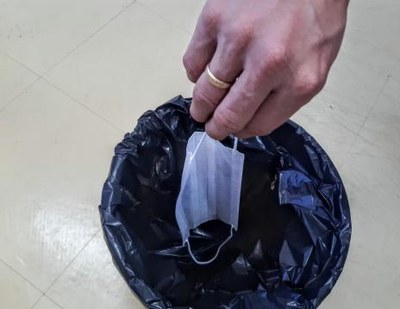 Saúde orienta sobre descarte correto do lixo para prevenir a covid-19