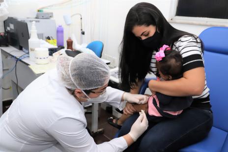 Araguaína se torna polo de aplicação de anticorpo para crianças de até 2 anos