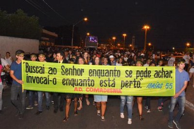 Com queda da covid, Wagner anuncia realização da Marcha para Jesus em Araguaína