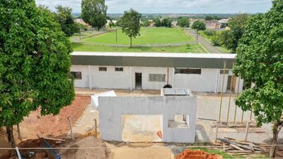 De olho na obra: Prédio da Guarda Municipal de Araguaína entra em fase de acabamento