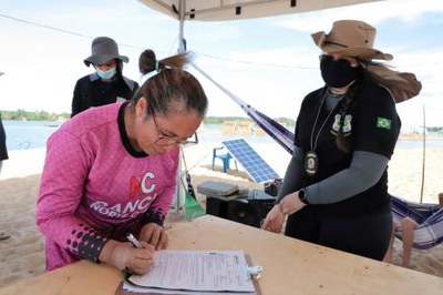 Fiscalização Ambiental de Araguaína garante preservação ecológica das praias do Garimpinho