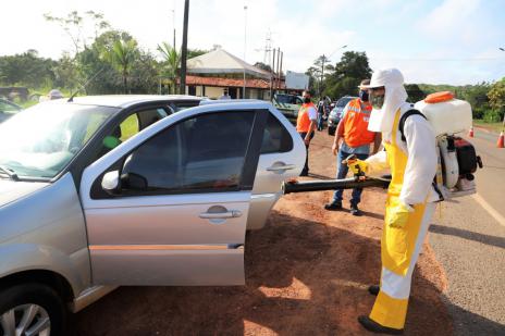 Prefeitura de Araguaína implanta barreiras sanitárias nas estradas aos finais de semana
