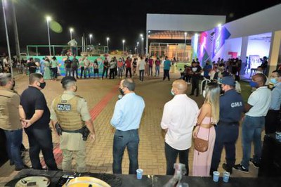 Prefeitura reinaugura praça de artes e esporte no Setor Araguaína Sul