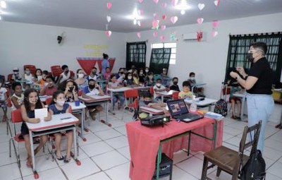 Projeto Águas de Araguaína leva educação ambiental a escola municipal