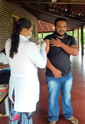 Saúde continua levando vacinação para famílias da zona rural de Araguaína