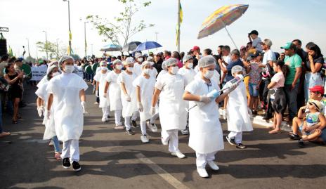 15 mil pessoas participam do Desfile Cívico de 7 de Setembro em Araguaína