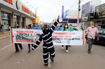 Abertura da Semana D de combate à Dengue inicia com caminhada em Araguaína