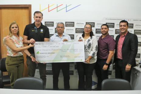 Fundo da Infância e Adolescência de Araguaína recebe doação de R$ 25 mil do Banco da Amazônia