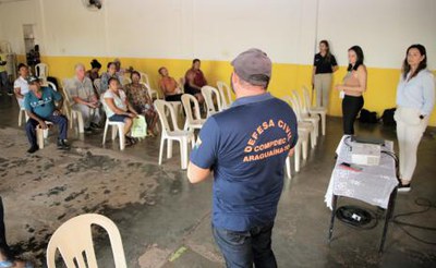 Moradores de Araguaína recebem workshops sobre a segurança da Usina Corujão