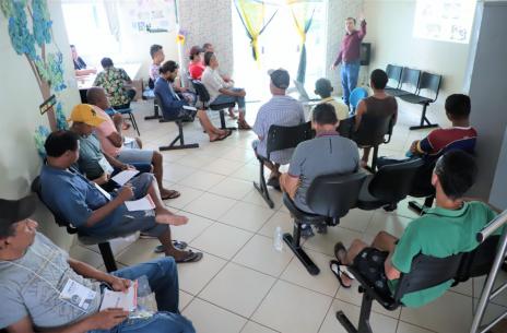 Pacientes em tratamento da dependência química participam de capacitações profissionais em Araguaína