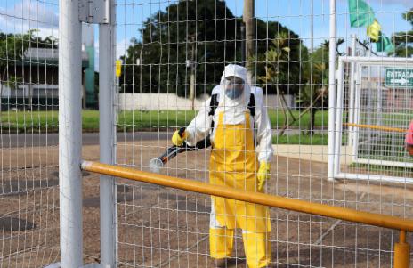Prefeitura intensifica sanitização em espaços públicos de Araguaína