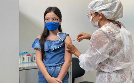 Vacinação contra covid 19 em Araguaína é ampliada para crianças de 10 e 11 anos sem comorbidades