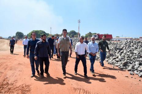 Wagner recebe ministro da Infraestrutura para vistoria em obras do Aeroporto de Araguaína