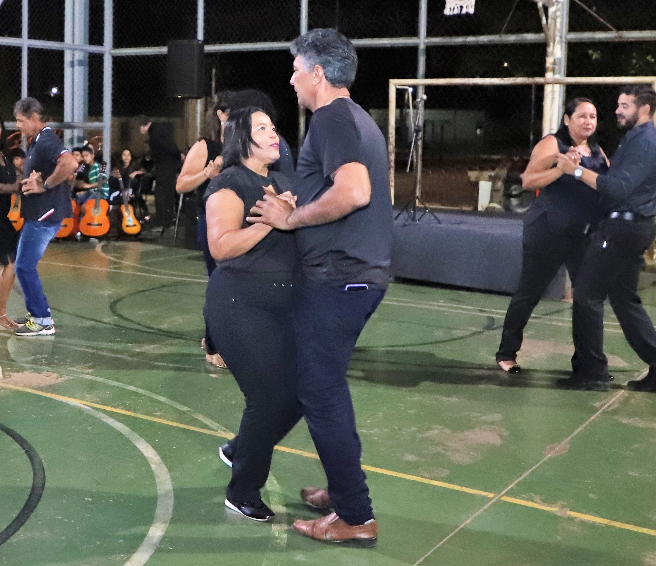 “Estava passando por um momento muito difícil em minha vida, quando eu fiquei sabendo, por meio de uma amiga, sobre o curso de dança. Fiz minha inscrição e logo comecei a participar", disse Ionete, parceira de José Luiz