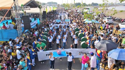 “Unidos na Construção da Paz” é o tema do Desfile de 7 de Setembro em Araguaína